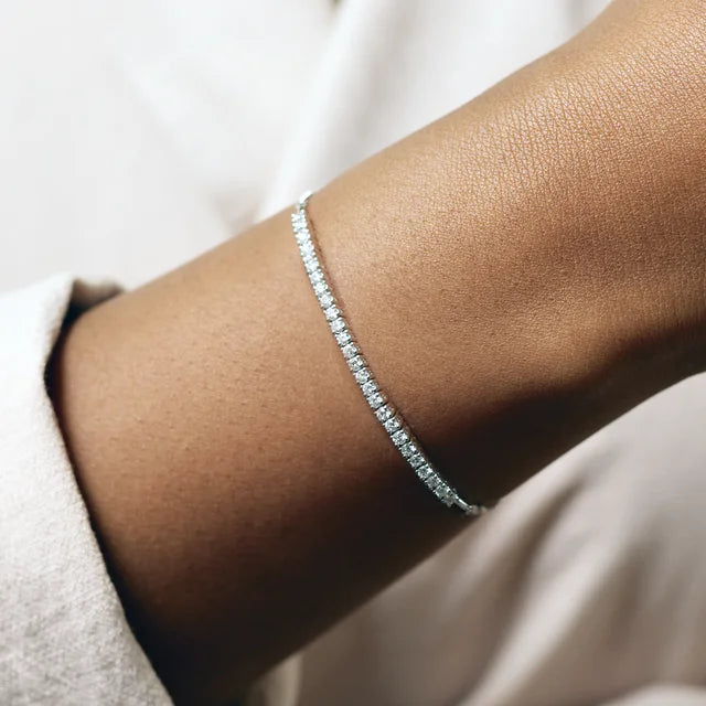 The Diamond Bolo Tennis Bracelet