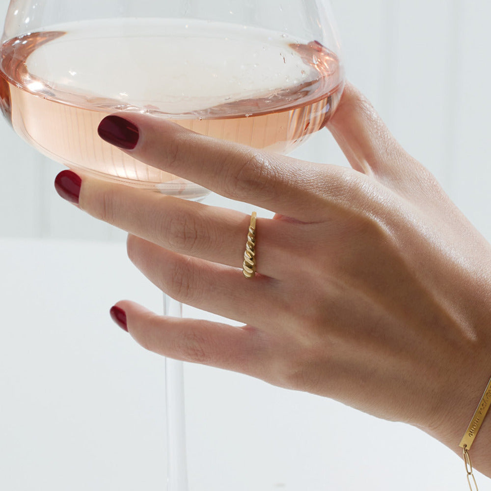 The 14K Rope Ring