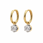 The Crown Diamond Earrings