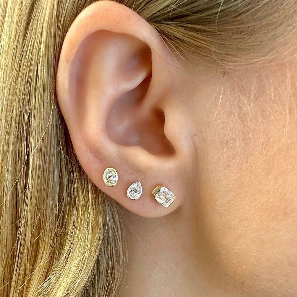 The Pear Diamond Studs