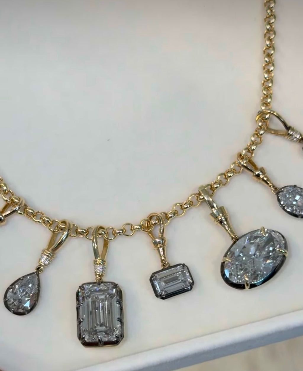 The Georgian Diamond Pendant