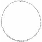 The Graduated Tennis Necklace
