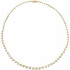 The Graduated Tennis Necklace