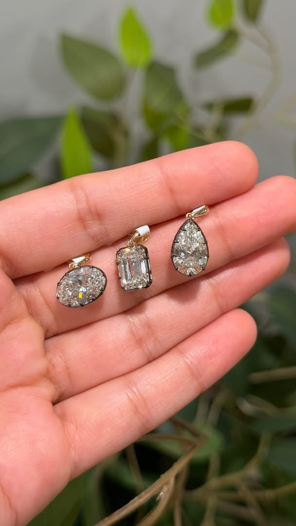 The Georgian Diamond Pendant