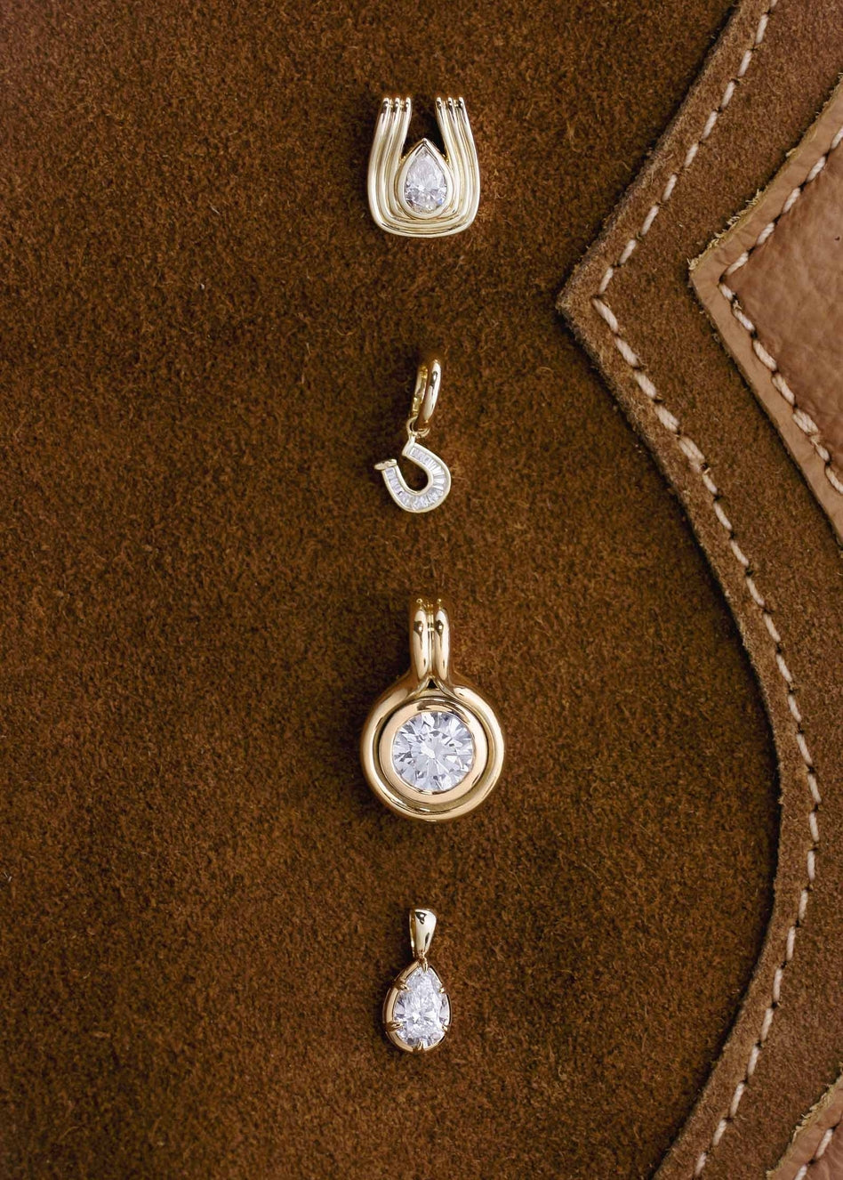The Unbridled Diamond Pendant - Kinn Studio - Selected by HJD