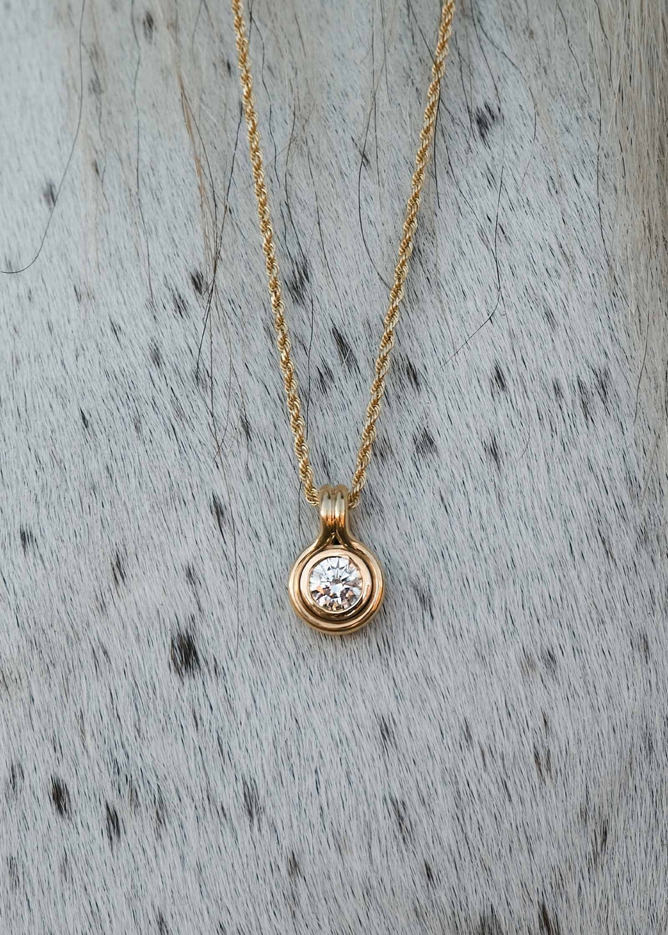 The Unbridled Diamond Pendant - Kinn Studio - Selected by HJD