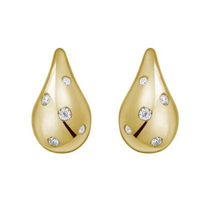 Diamond Teardrop Earrings