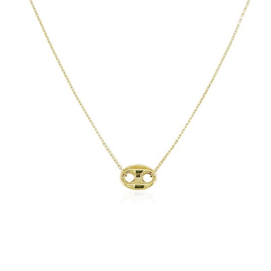 The Gold Mariner Puff Necklace